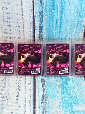 LOT OF 4 Day of the Dead Fragrance GHOULS NIGHT OUT Scented Wax Cubes 2.5 Oz